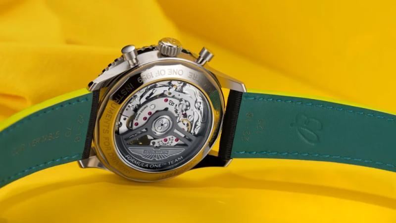Navitimer B01 Chronograph 43 Aston Martin Aramco Formula One™ Team Caseback