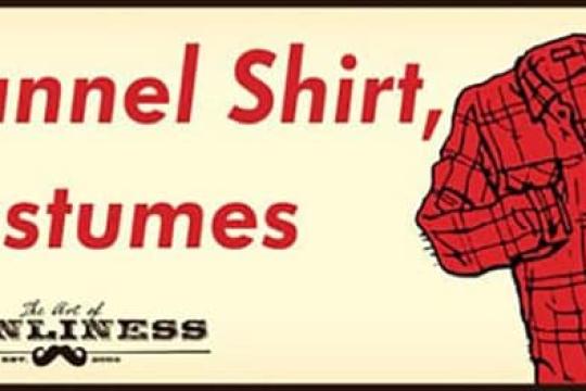 一件法兰绒衬衫，七种万圣节装扮创意