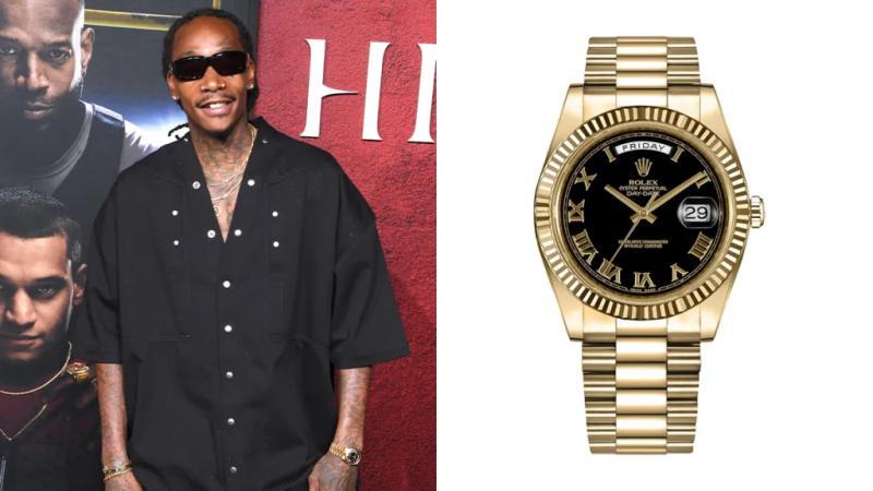 Wiz Khalifa Rolex Day Date II