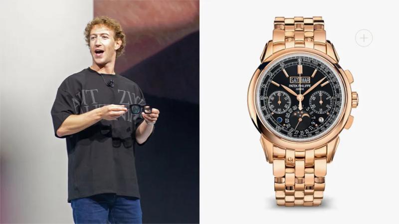 马克·扎克伯格佩戴的百达翡丽Grand Complication