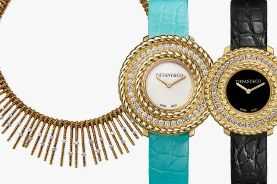 蒂芙尼推出全新钻石镶嵌腕表，重塑50年代Schlumberger绳索设计