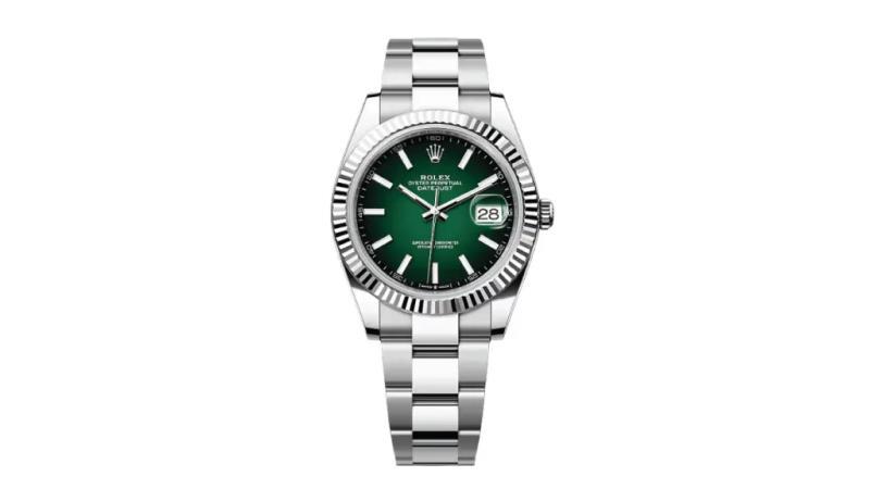 Rolex Datejust 41 Green Ombre