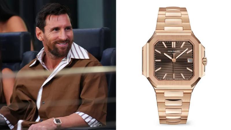 梅西佩戴的百达翡丽Cubitus