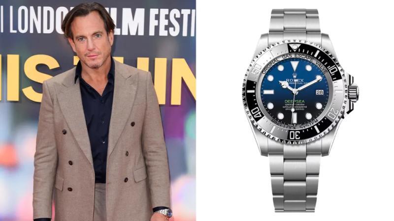 Will Arnett Rolex Sea-Dweller Deepsea James Cameron