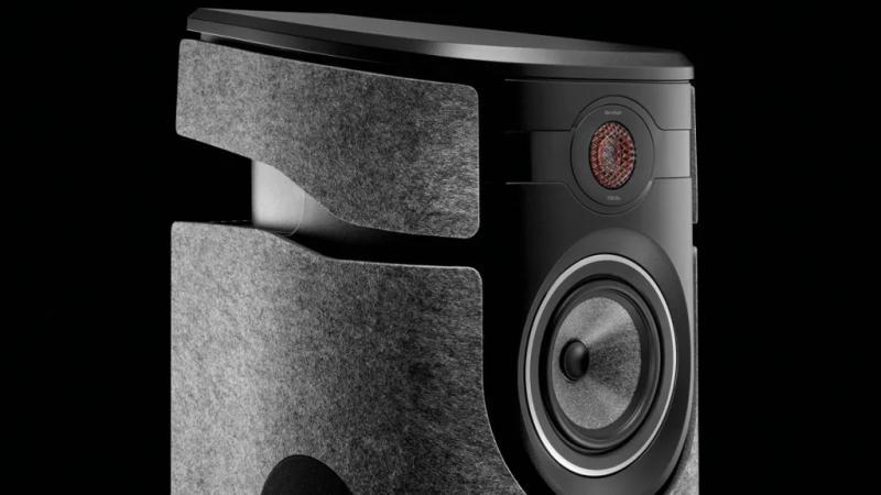 中低音单元与高音单元特写