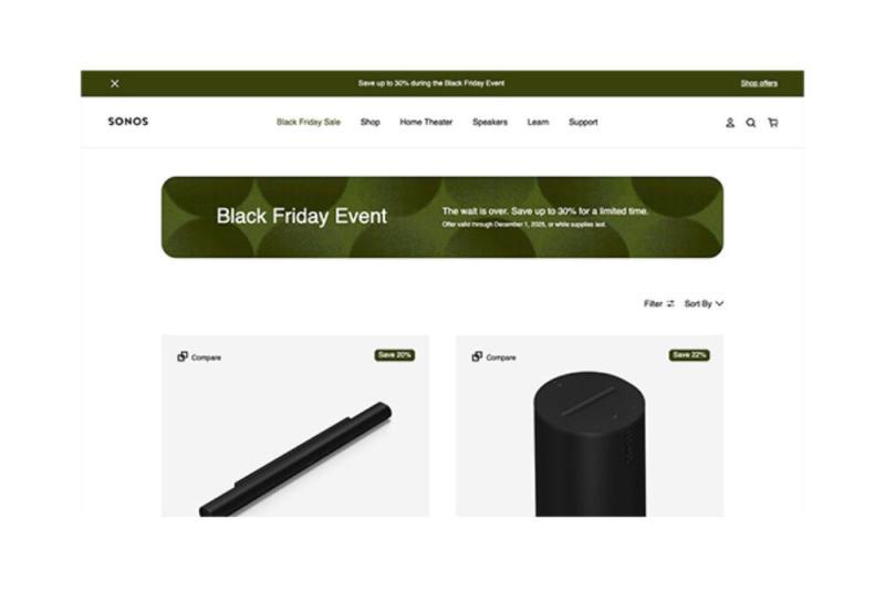 Sonos Black Friday 2025