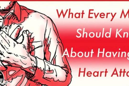 每个男人都应该了解的心脏病发作知识