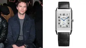 Nicholas Hoult Jaeger-LeCoultre Reverso Classic Monoface