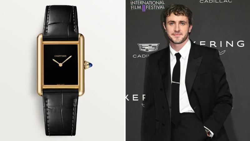 Paul Mescal Cartier Tank LC