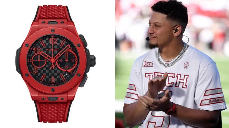 帕特里克·马霍姆斯佩戴宇舶Big Bang 20周年红魔