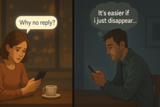 为什么有人选择“消失”来结束一段关系？