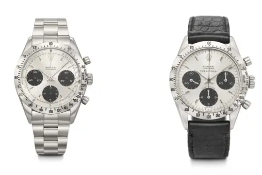 两款极为罕见的复古劳力士Daytona将于下月拍卖