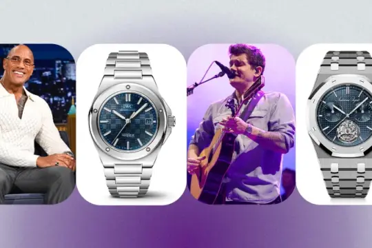 本周七大腕表亮相：从约翰·梅尔的爱彼原型表到巨石强森的IWC