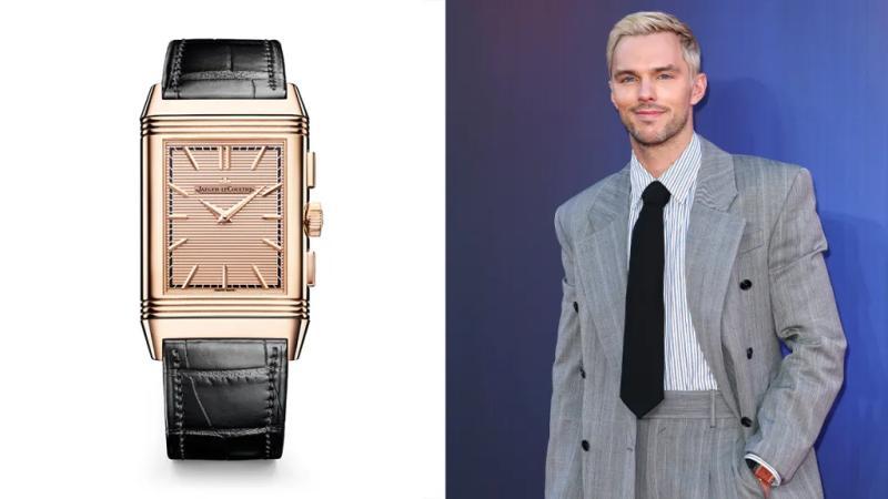 Nicholas Hoult Jaeger-LeCoultre Reverso Tribute
