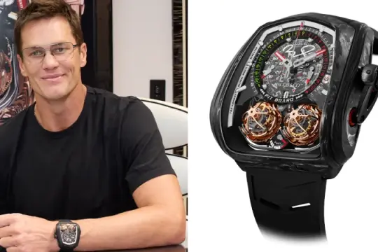 汤姆·布雷迪携手Jacob & Co.打造惊艳定制腕表