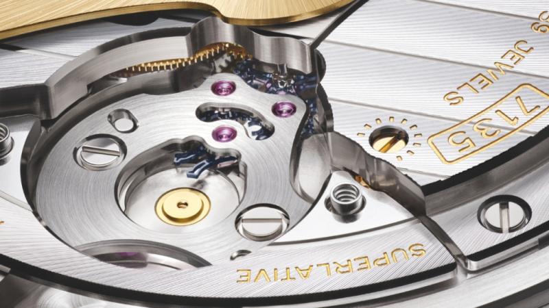 Rolex Dynapulse escapement in Caliber 7135