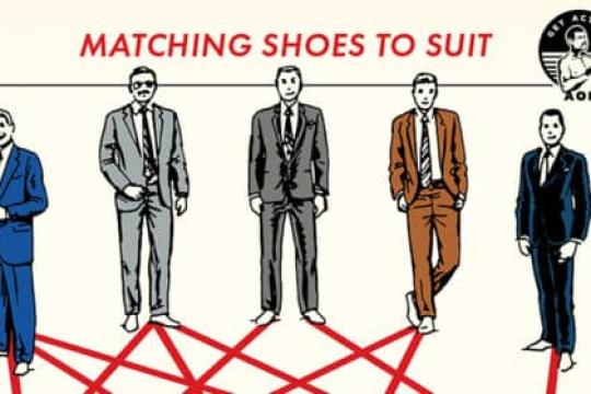 本周技能：如何搭配鞋子与西装