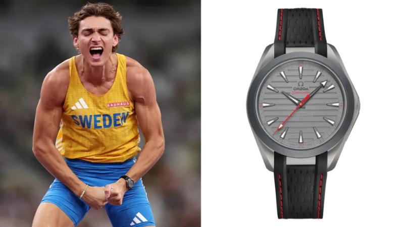 Armand Duplantis Omega Seamaster Aqua Terra Ultra Light