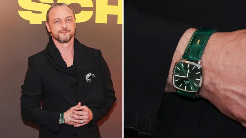 James McAvoy Vintage Omega De Ville