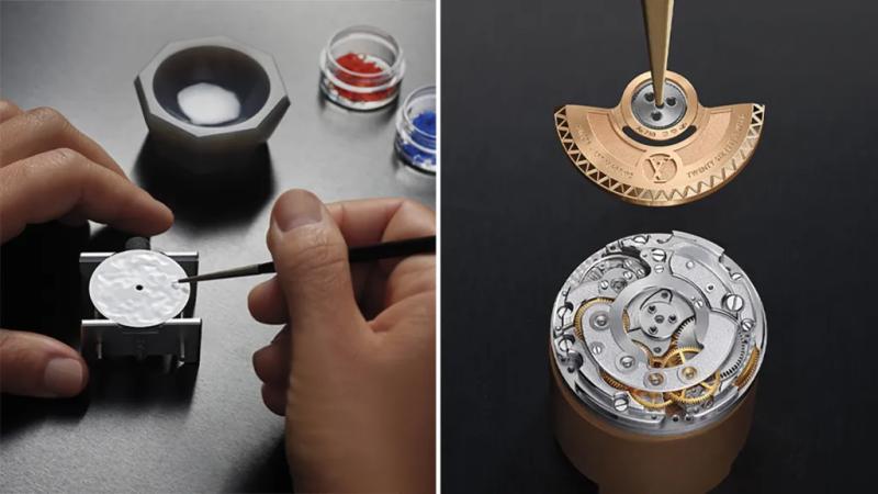 Louis Vuitton Monterey watch calibre