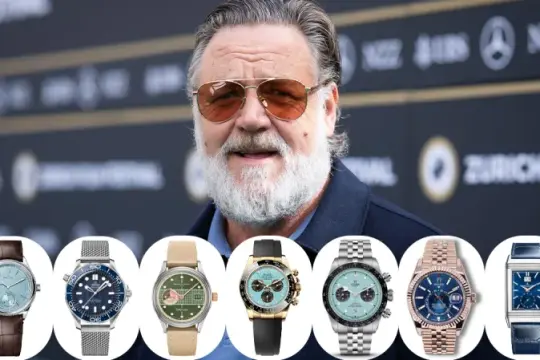 拉塞尔·克劳在TikTok上展示他当前最爱的七款手表