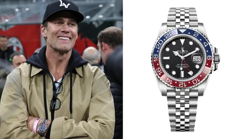 Tom Brady Rolex GMT-Master II Pepsi