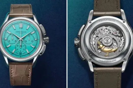 蒂芙尼推出限量版计时腕表，彰显标志性蓝色魅力