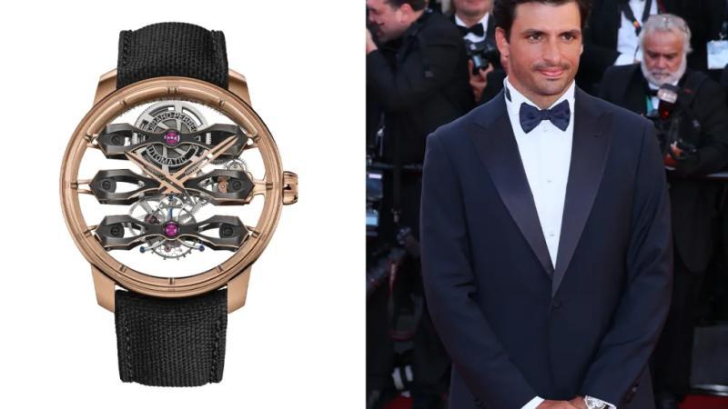 Carlos Sainz Jr. Girard-Perregaux