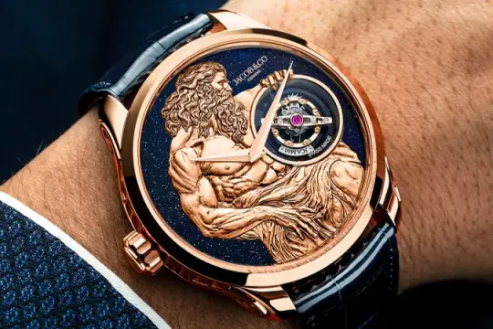 Jacob & Co. 推出全球最快陀飞轮腕表——“时间之神”