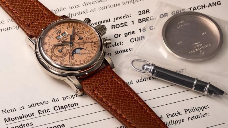 Eric Clapton Patek Philippe Ref. 5004G-020 with paperwork