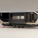 这款由宾尼法利纳设计的可拖挂房车，展开后变身豪华公寓