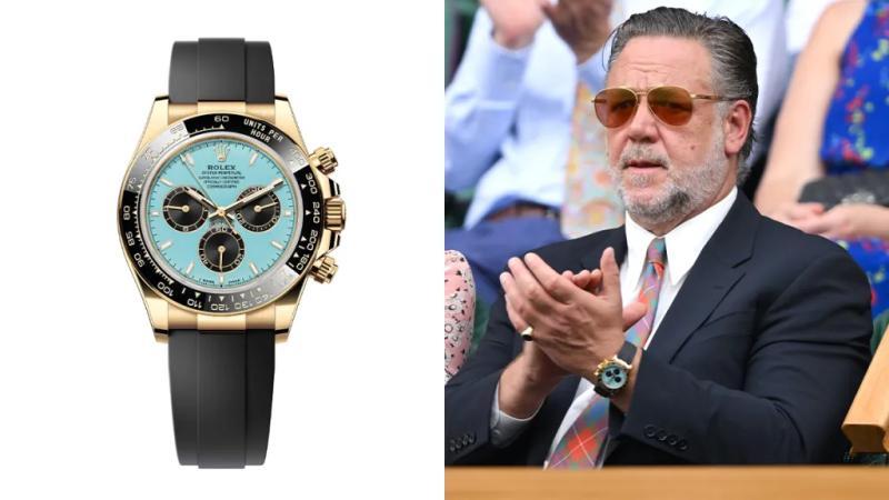 Russell Crowe Rolex Cosmograph Daytona Turquoise