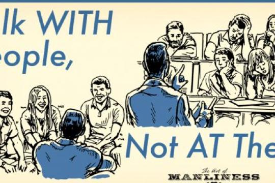 与人交流，要“对话”而非“独白”