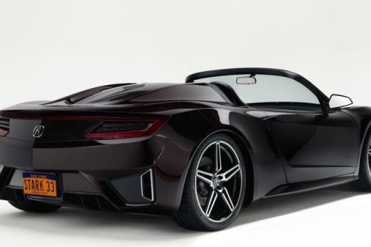 钢铁侠专属定制NSX终将离开漫威车库，公开拍卖