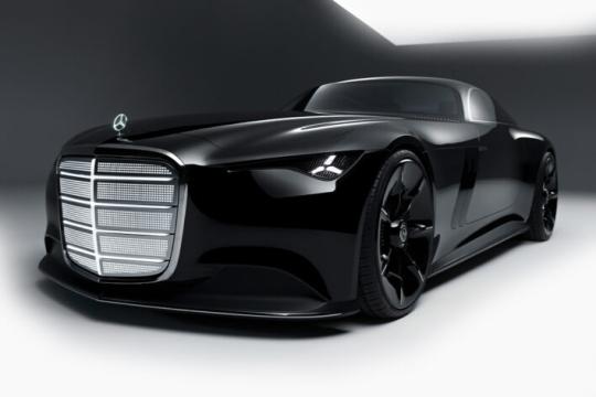 梅赛德斯-奔驰Vision Iconic概念车：经典设计与未来科技的完美融合
