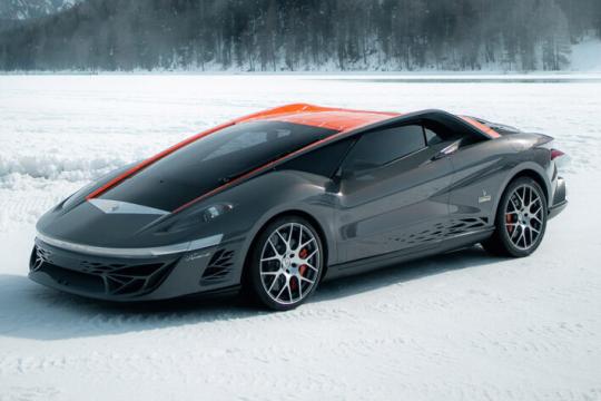 贝尔托内搭载法拉利引擎的绝唱楔形车终于迎来拍卖