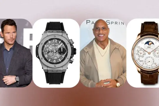 本周七大明星腕表亮相：从克里斯·帕拉特的宇舶到巨石强森的IWC
