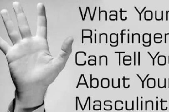 你的无名指长度能透露多少关于男性特质的信息？
