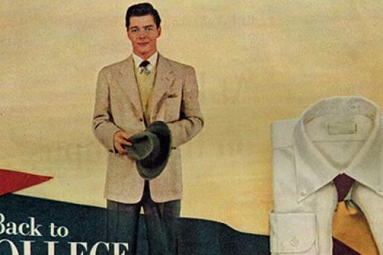 1948年大学生返校穿搭回顾