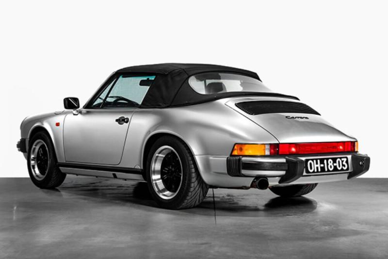1987年艾尔顿·塞纳的保时捷911 Carrera 3.2敞篷车