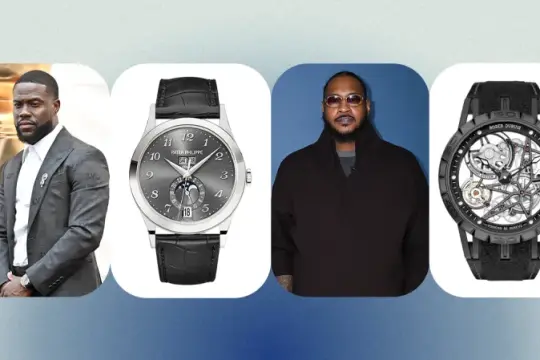 本周七大腕表亮点：从凯文·哈特的百达翡丽到卡梅罗·安东尼的罗杰杜彼