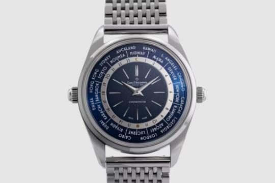 Hodinkee携手Carl F. Bucherer复刻经典Heritage Worldtimer腕表