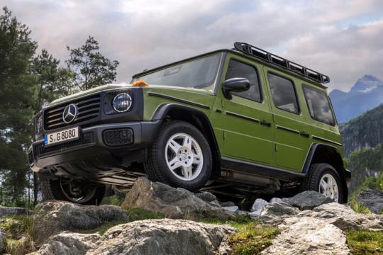 梅赛德斯-奔驰G级推出1980年代复古限量版
