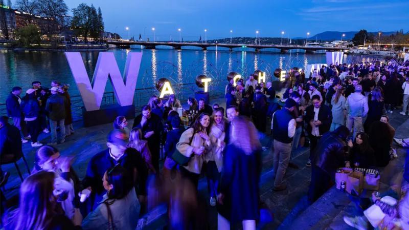 A scene from Geneva during Watches and Wonders 2025