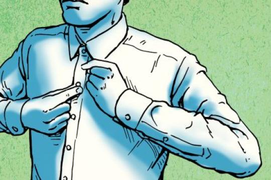 男士正装衬衫的合身指南