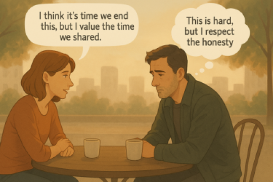 如何尊重地结束一段随意约会关系：11个方法