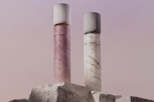 Bang & Olufsen 用天然石材打造高端家用音响底座