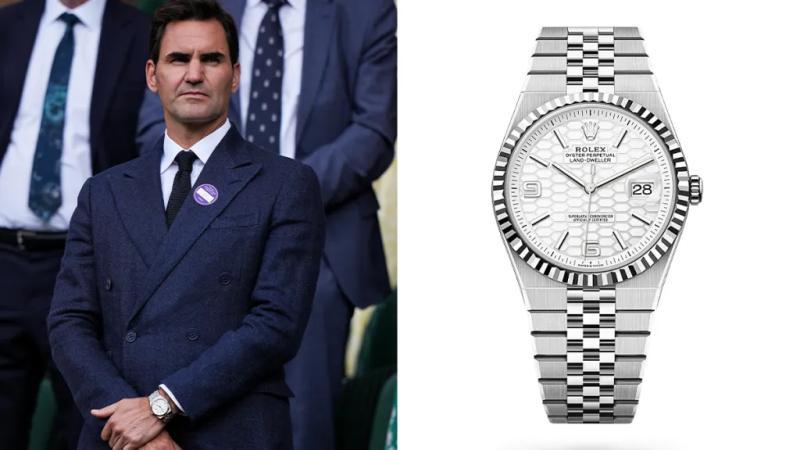 罗杰·费德勒佩戴的劳力士Land-Dweller