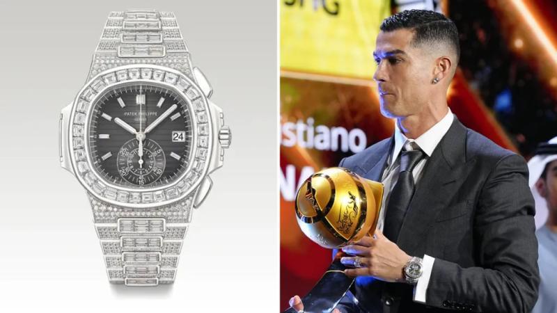 Cristiano Ronaldo Patek Philippe Nautilus Chronograph