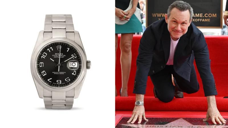 Christian Slater: Rolex Datejust 36